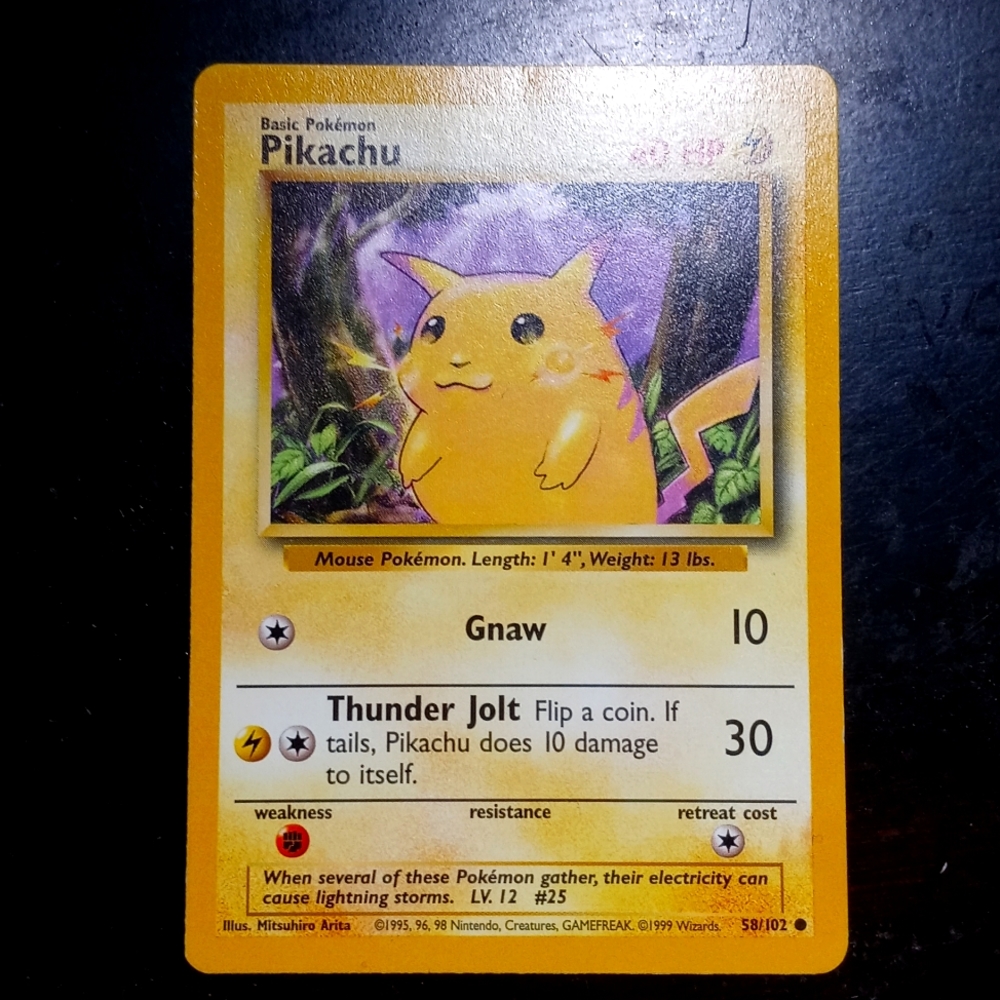 First Edition Pikachu